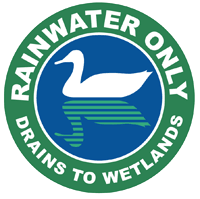 Rainwater Only decal Rainwater Only decal