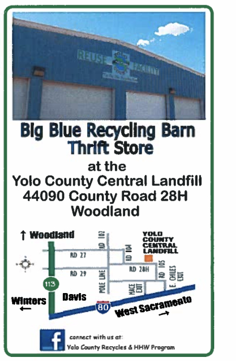 Yolo County Landfill S Big Blue Barn 01 11 18 KDRT 95 7FM Davis   BigBlueBarn~location 