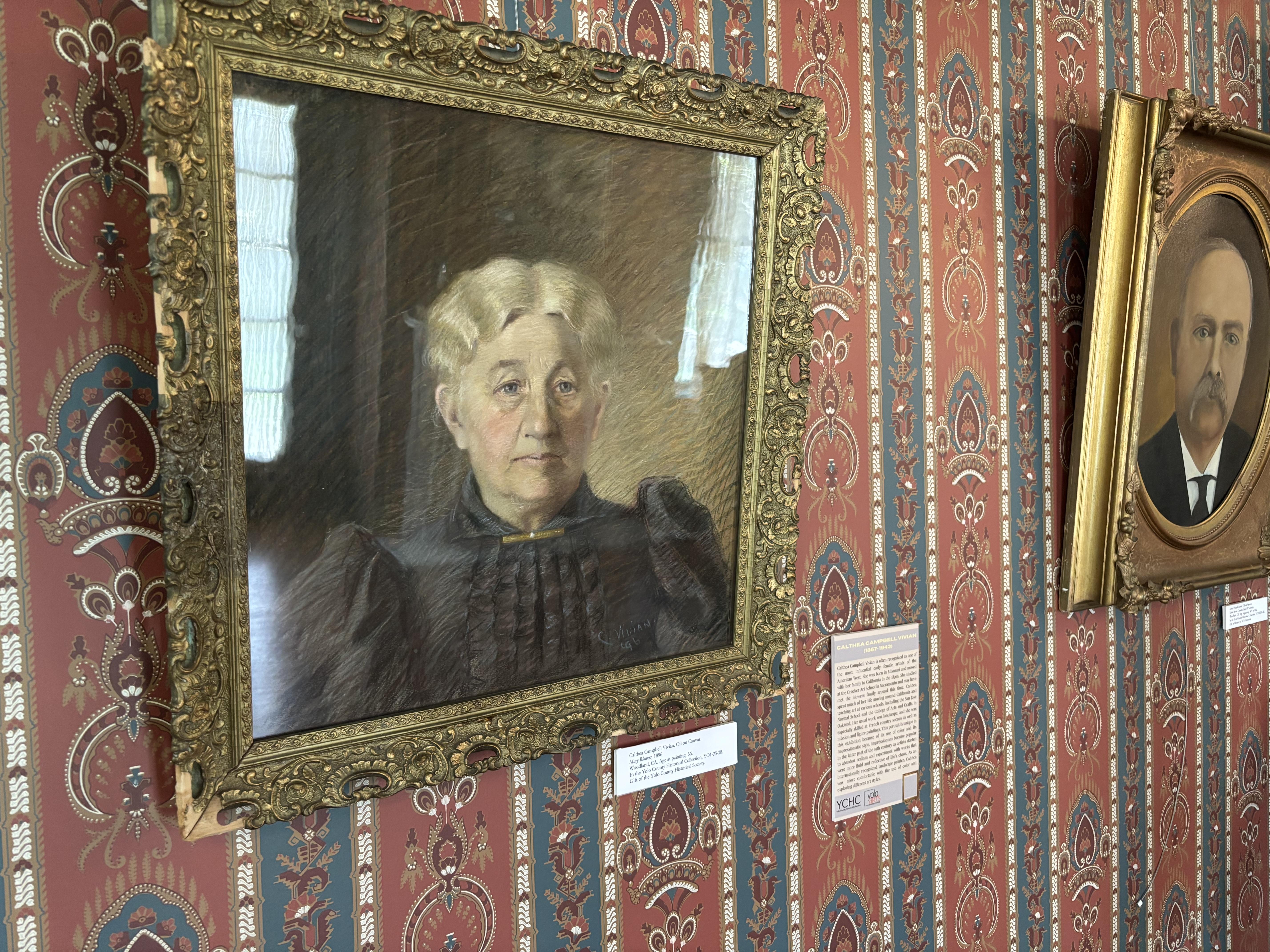 Portrait of Mary Blowers, by Calthea Campbell Vivian