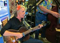 Bonanza King in the KDRT studio Bonanza King, KDRT, Live in the loam, Pieter Pastoor