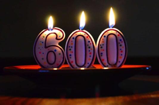 600 candles