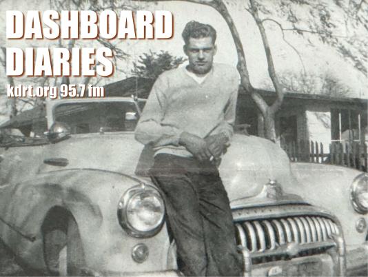 An old black & white photo of my Dad leaning on the hood of his 1948 Buick Roadmaster convertible. Dad died in 1975