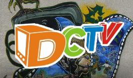 DCTV logo plus mural