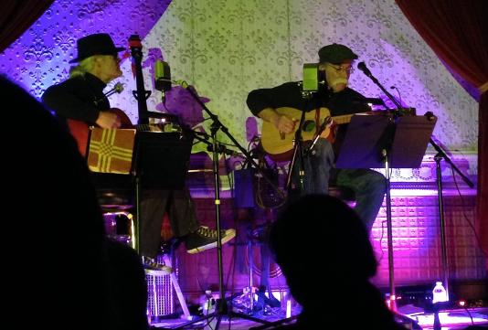 David Hayes (left) and Gene Parsons, November 2015