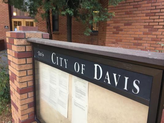 Davis city agendas posted at City Hall, November 2024