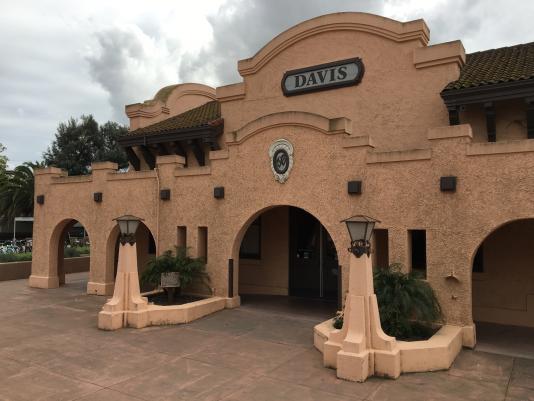 Davis train station
