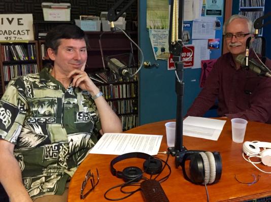 Derrick Bang and Bill Buchanan, KDRT, Davisville, 2016