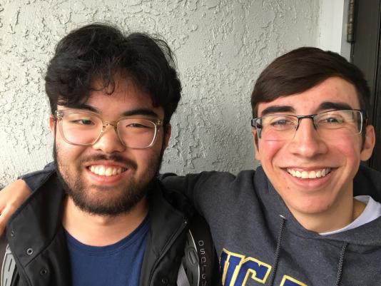 Ean Kimura and Erick Fierro