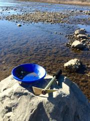 Gold panning