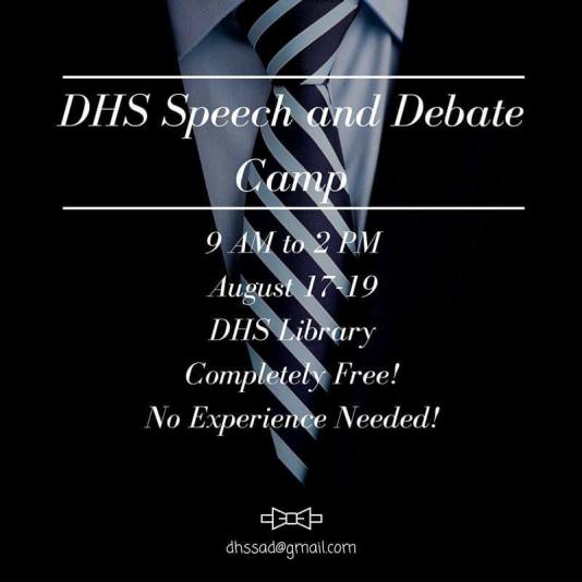 Speech and Debate