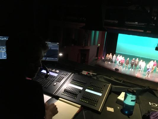 Working Lights During the So You Think You Can Dance Performance