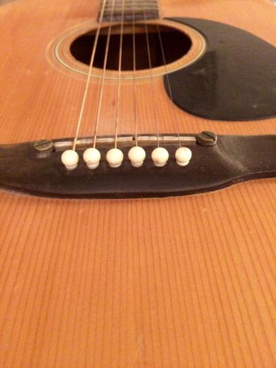 Guitar closeup