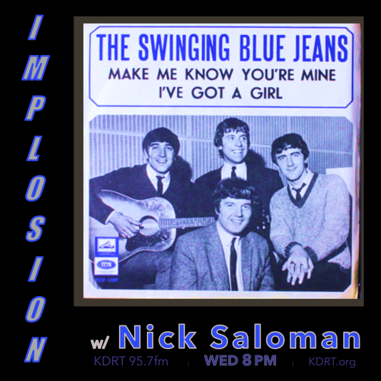 IMPLOSION_Swinging Blue Jeans graphic