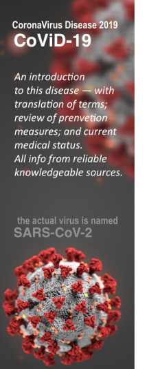 CoViD-19 (2019 Coronavirus Disease)