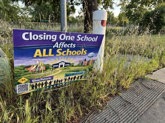 "Save Patwin" yard sign, seen in north Davis April 15, 2026