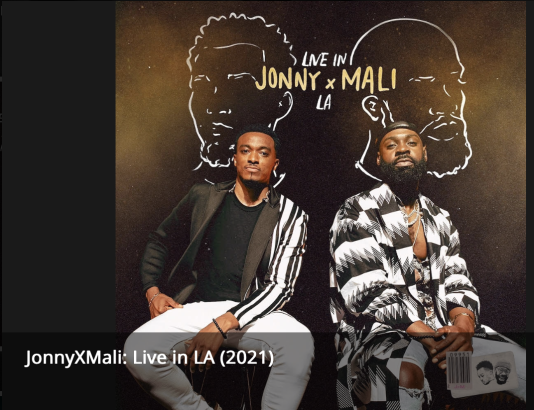 Jonny McReynolds and Mali Music, album cover