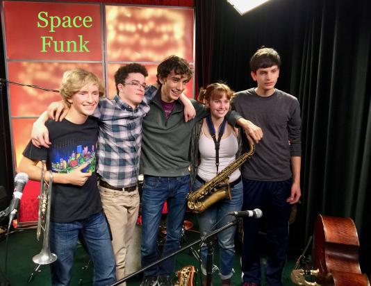 Space Funk to appear at 2nd Friday ArtAbout in May 2017