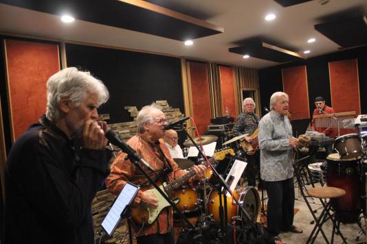Daniel Coston took this recent photo of The Strawberry Alarm Clock as they performed