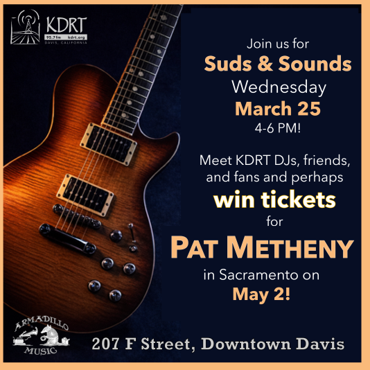 Suds & Sounds - 202603 - Metheny tix graphic
