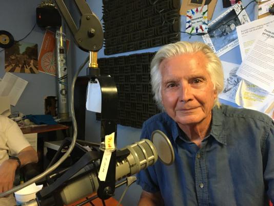 Vince Sturla, in the KDRT studio