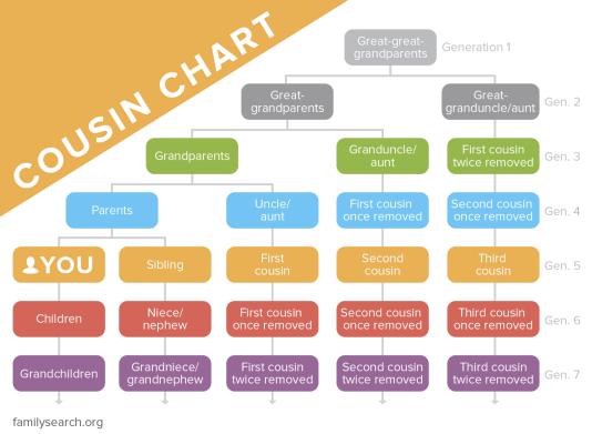 cousin chart