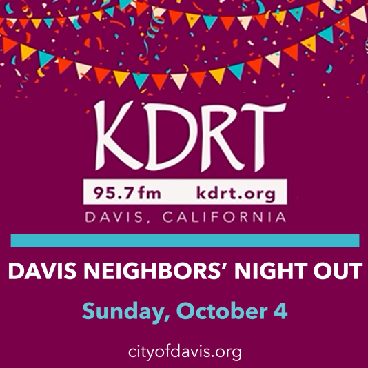 Davis Neighbors' Night Out graphic