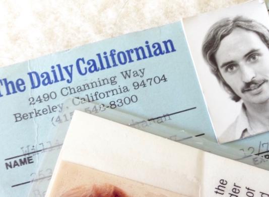 old press card