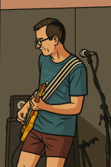 Andy Schmidt, Bass player, KDRT, Pieter Pastoor