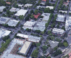 Downtown Davis 2018, from Google Maps