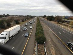 Photo of I-80 in Davis, December 2019